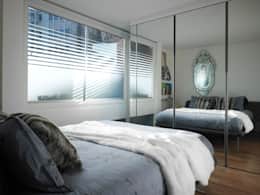 Apartamento H: modern Bedroom by Mackay + Partners 