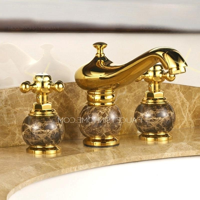 oustanding escovado ouro banheiro torneira engem idéias para móveis de casa de banho fotografia digital é seção de ouro escovado torneiras do banheiro Kohler 