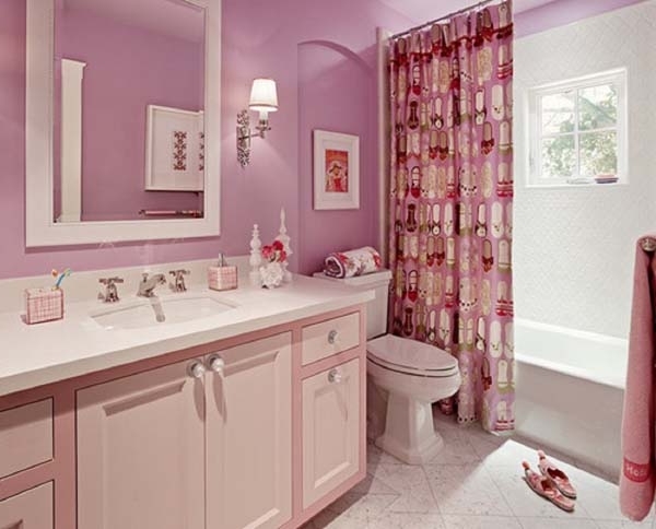 Idéias de decoração de banheiro rosa 28 Imagens 15 Papel de parede de banheiro rosa é outras partes de Decorate A Pink Bathroom 