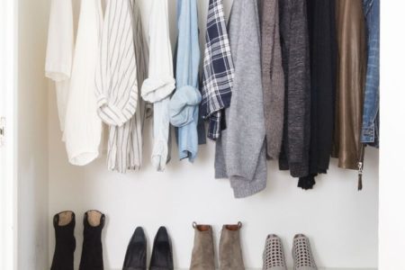 Ideias minimalistas de armários