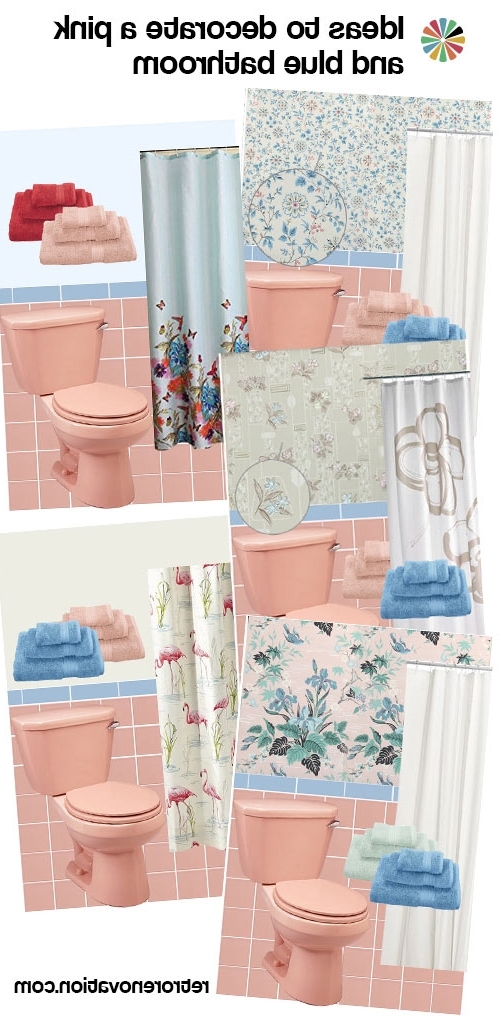 oustanding 13 idéias para decorar um banheiro azulejo rosa e azul Renovação retro imagem é segmento de decorar um banheiro rosa 