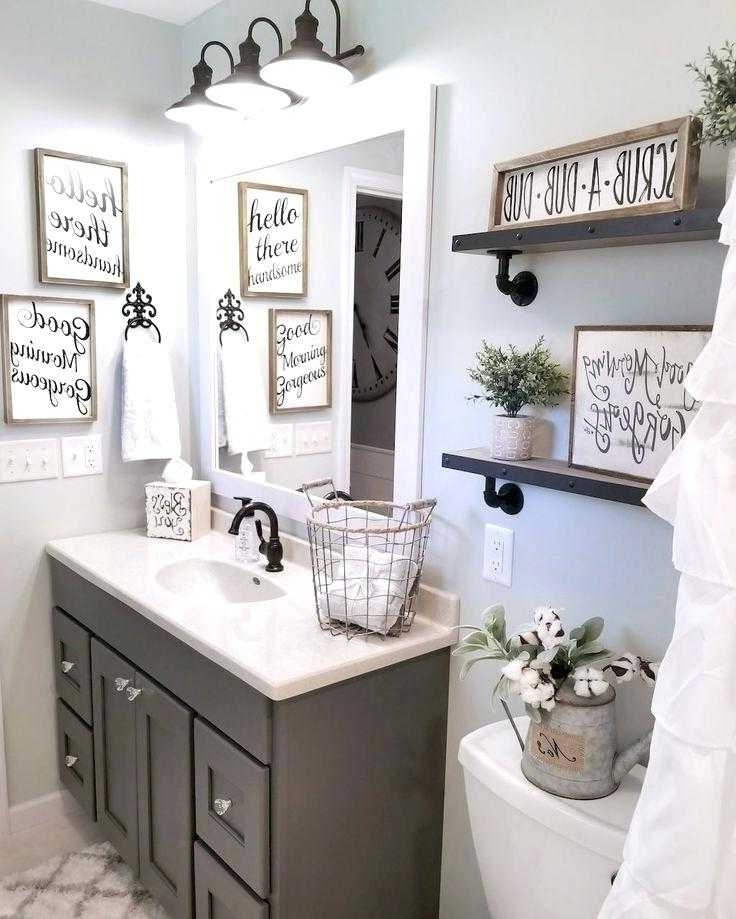Idéias de decoração de casa de banho de comentários impressionantes com imagens fascinantes em papel de parede faz parte do Guest Bathroom Decor 