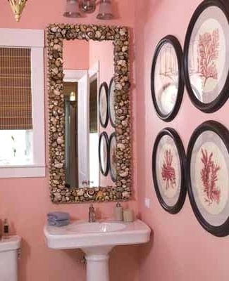 oustanding Pink banheiro idéias rosa banheiro idéias Retro rosa telha banheiro foto é parte de decorar um banheiro rosa 